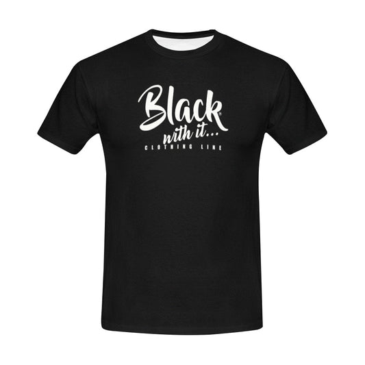 BWI: Unisex T-Shirt w/ White Font All Over Print T-Shirt